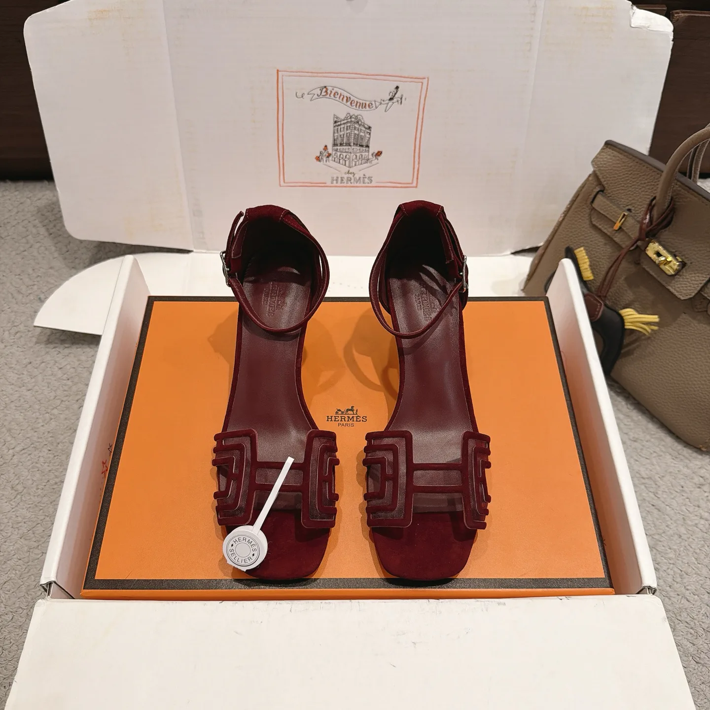 Босоножки Женские Hermes 17699694