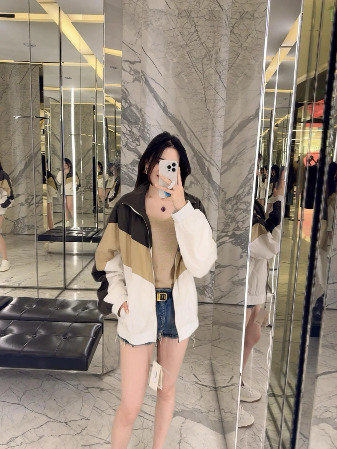 Куртки И Пуховики Женские Saint Laurent 30665