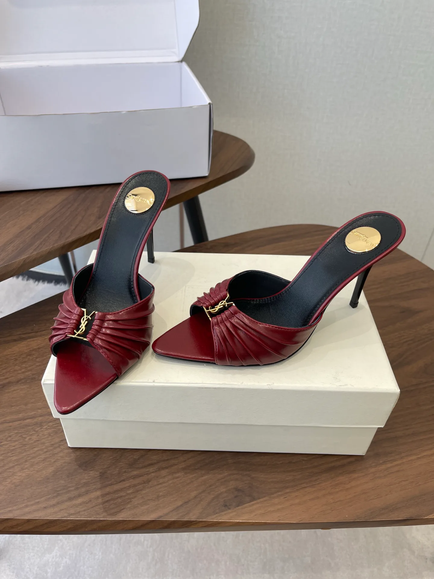 Мюли И Сабо Женские Saint Laurent 11528003