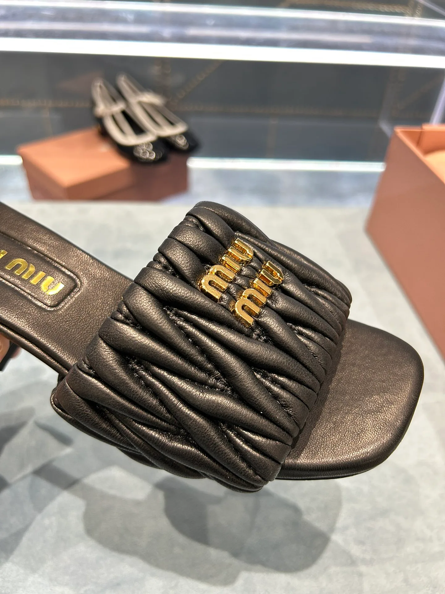 Босоножки Женские Miu Miu 33689