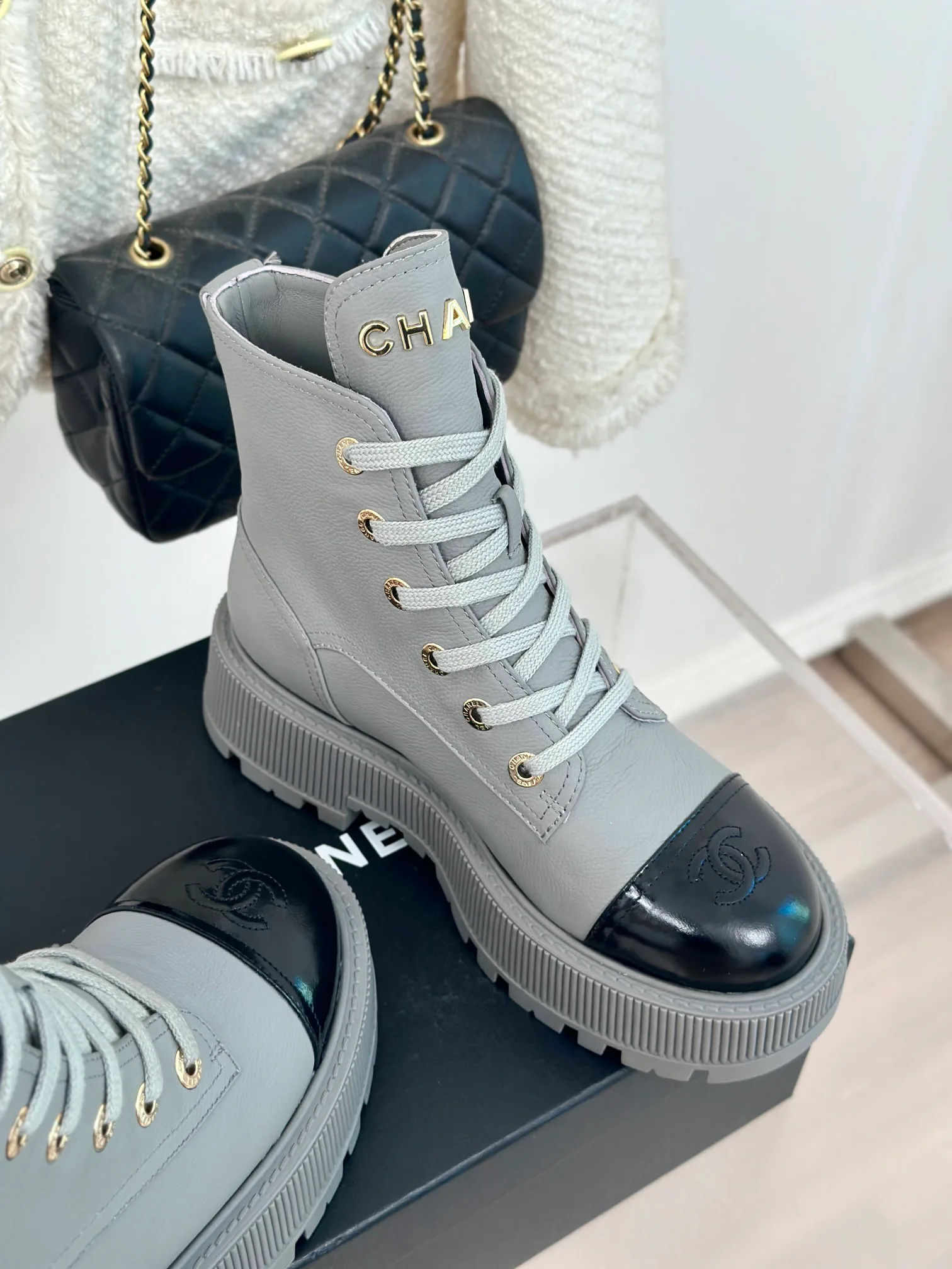 Ботинки Женские Chanel 18154359