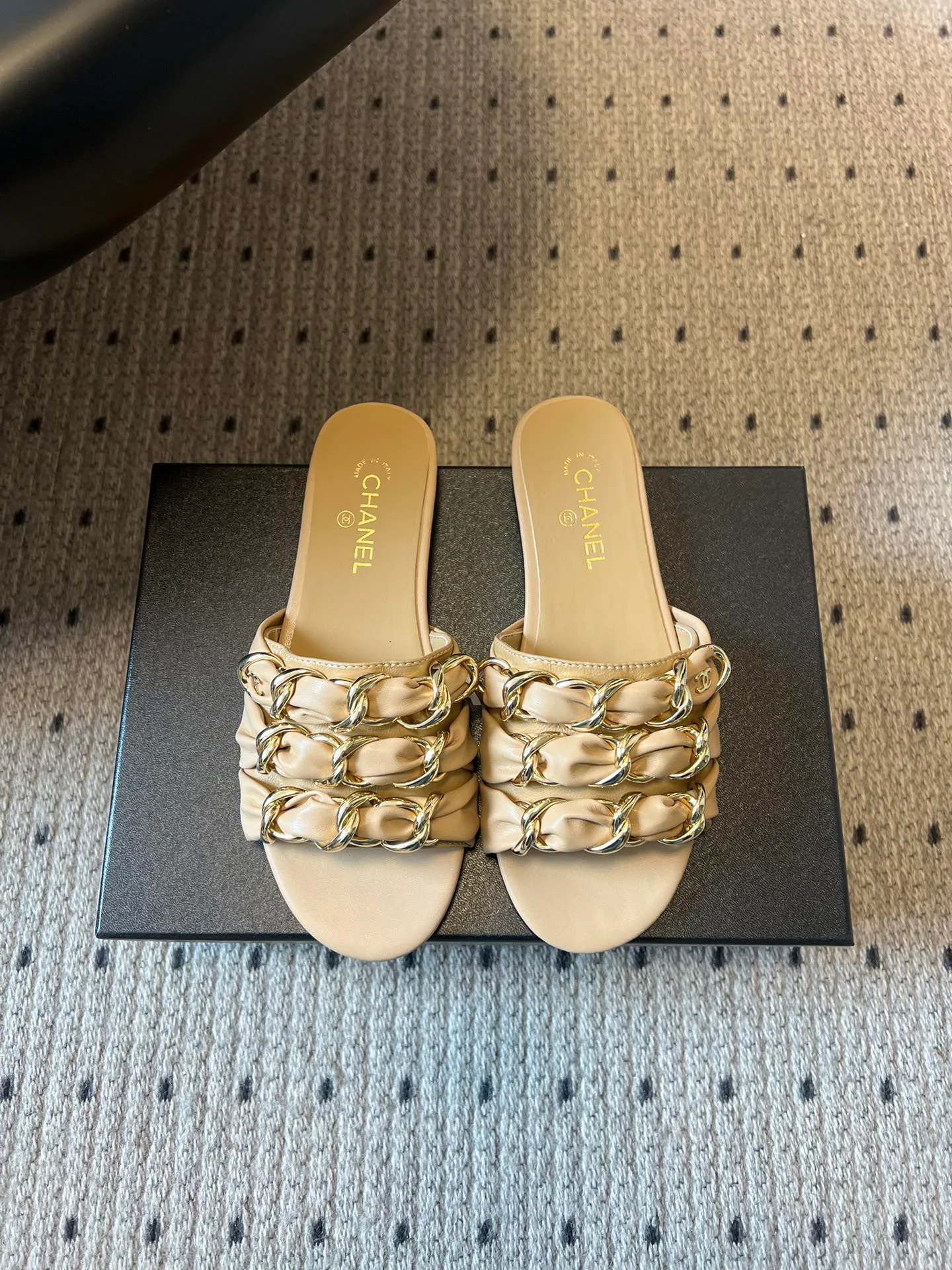 Шлепанцы Женские Chanel 1122373