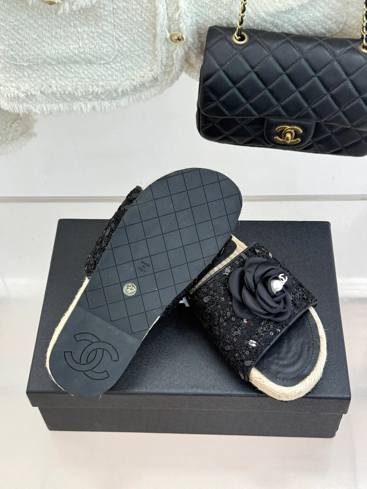 Шлепанцы Женские Chanel 13269258