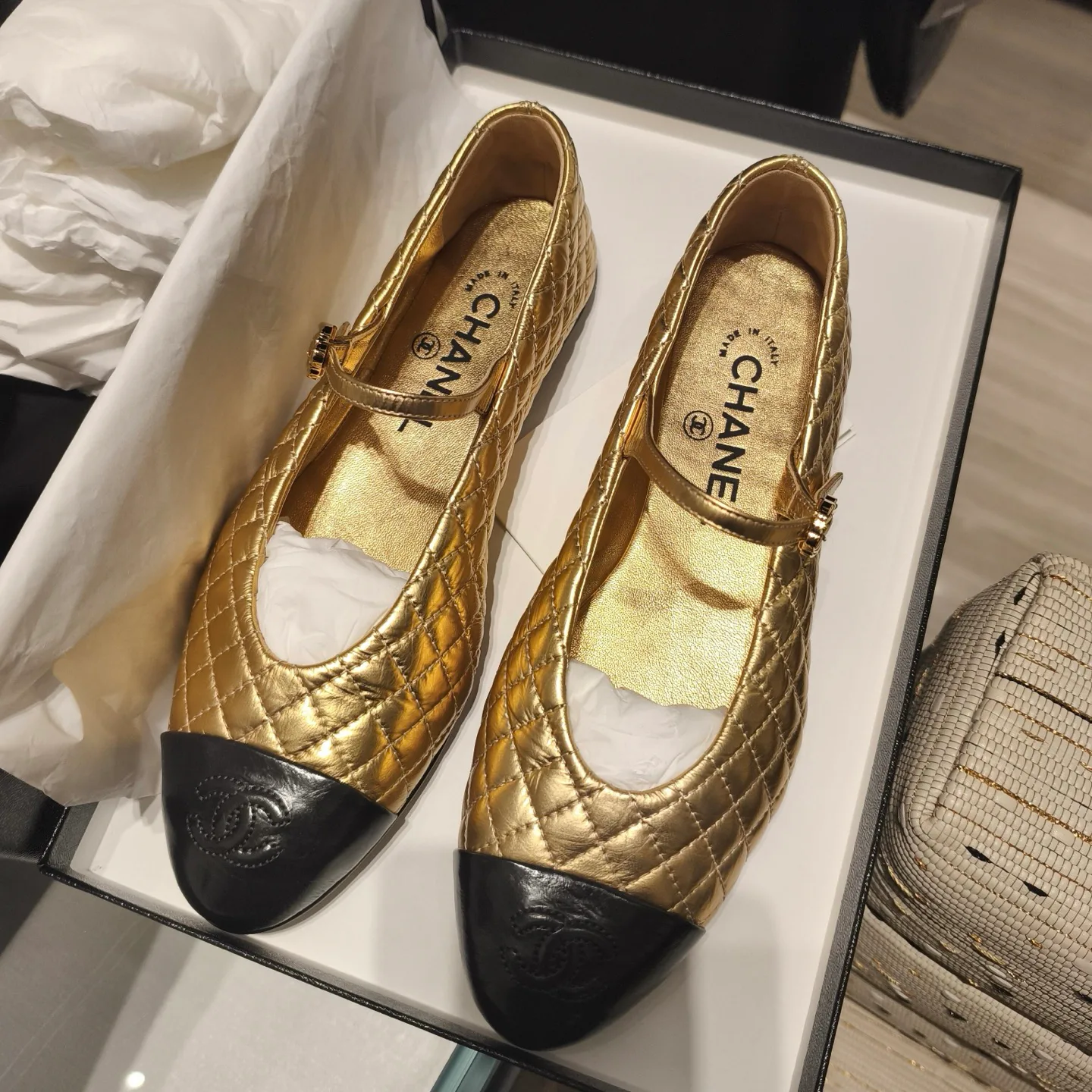 Балетки Женские Chanel 386585