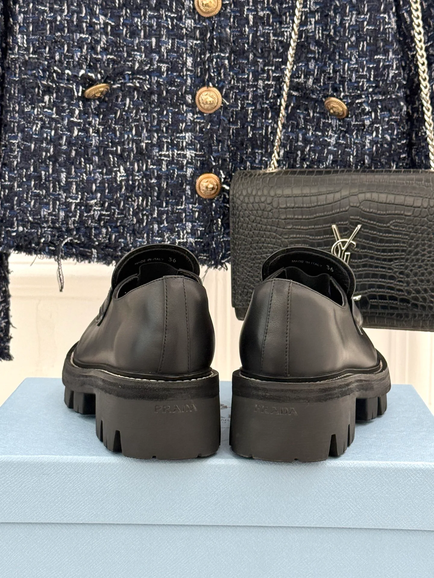 Лоферы И Мокасины Женские Prada 18780372