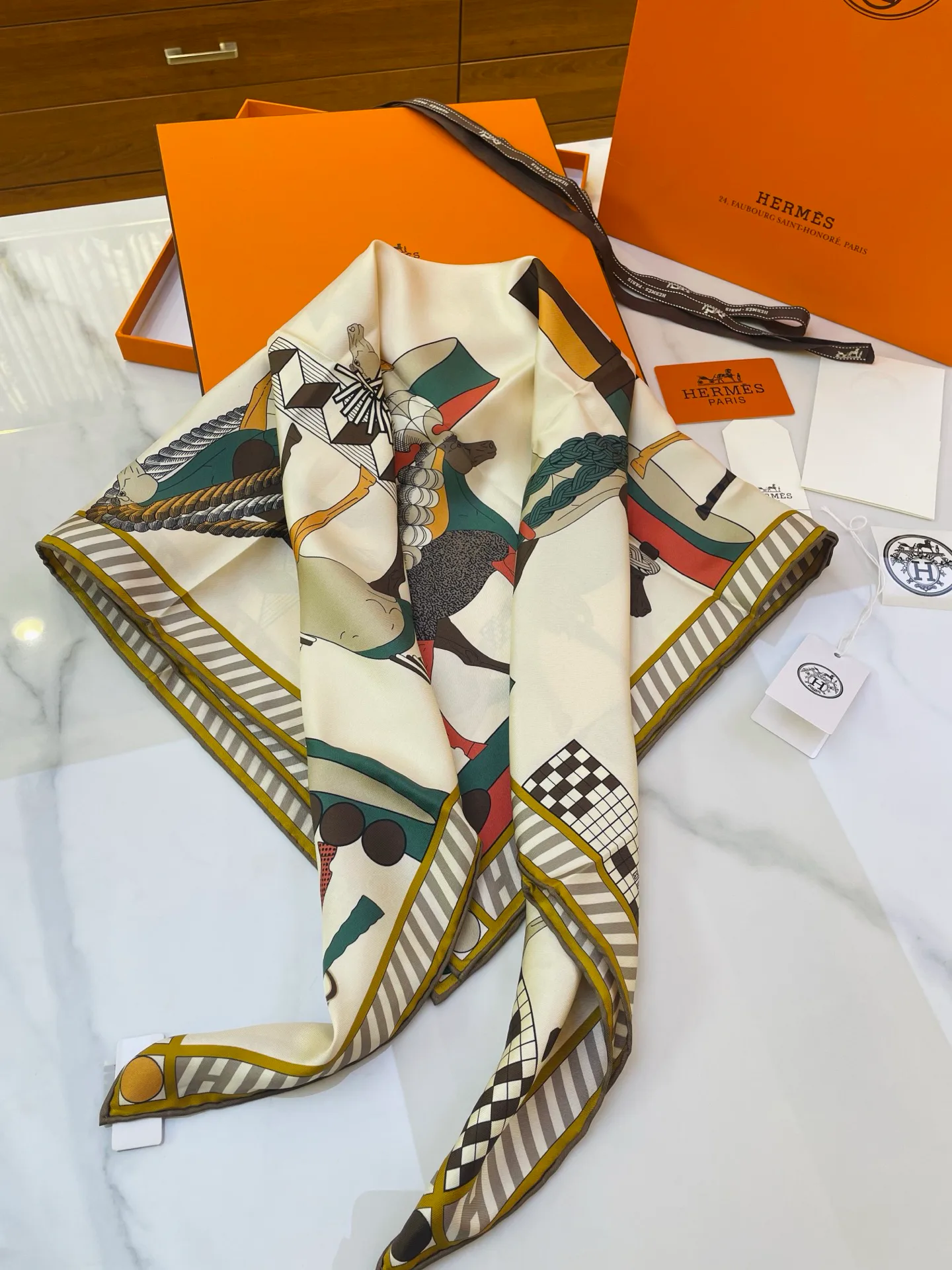 Шарфы Hermes 899677