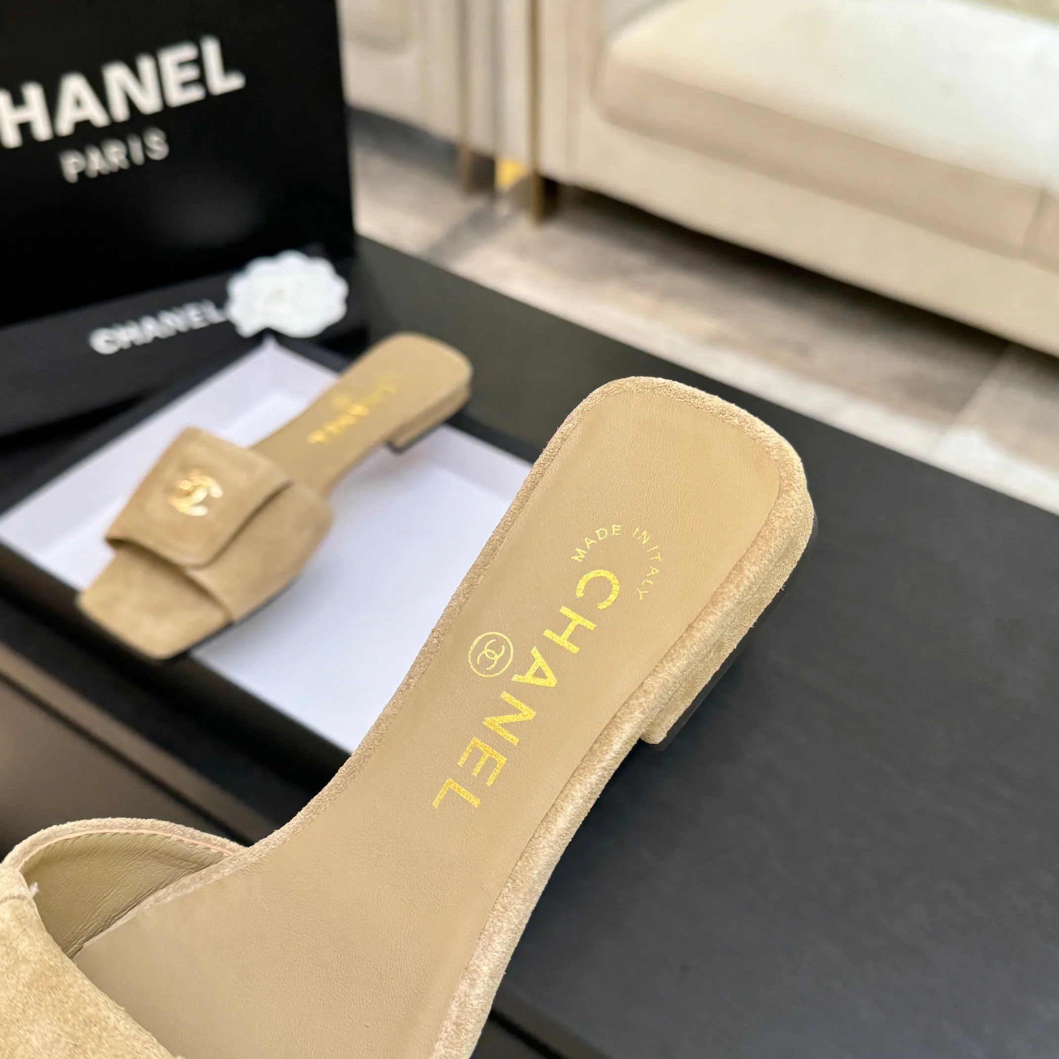 Шлепанцы Женские Chanel 11659010