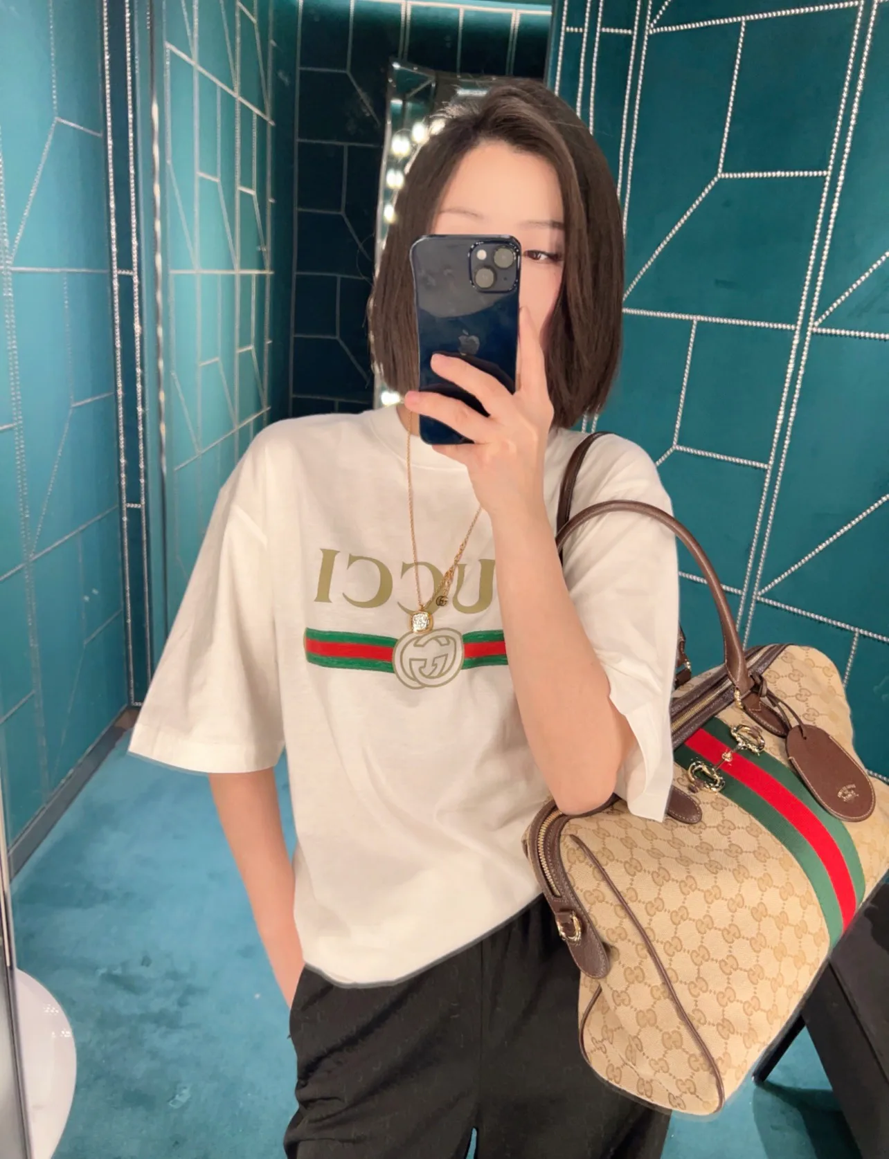 Футболки Женские Gucci 5838438