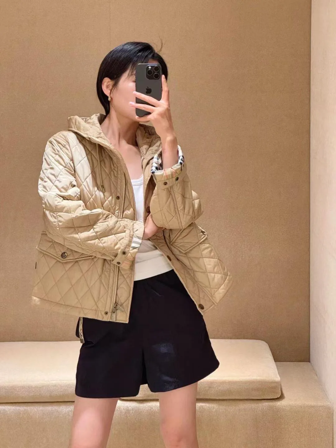 Куртки И Пуховики Женские Burberry 18033911