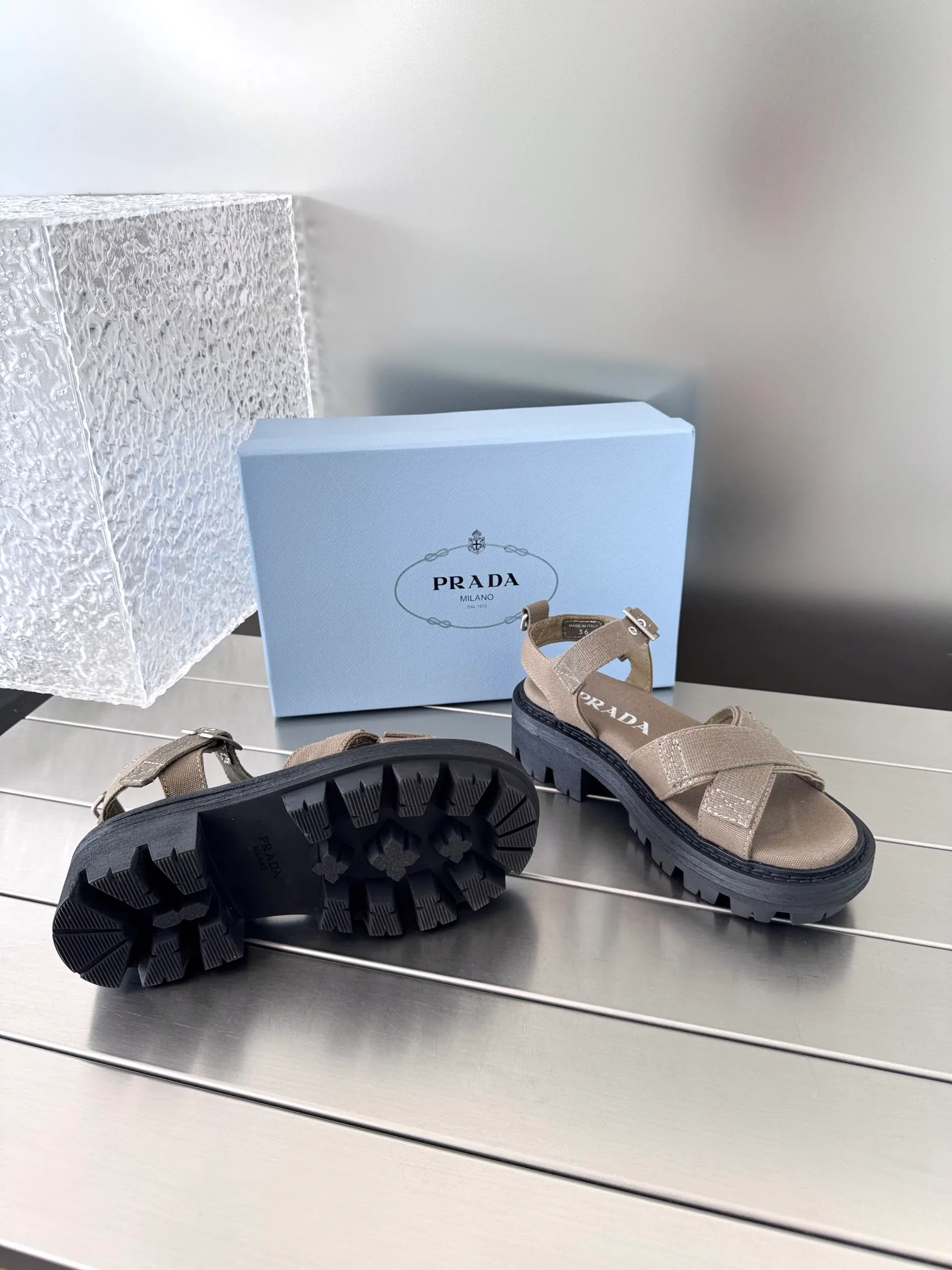 Сандалии Женские Prada 12245196