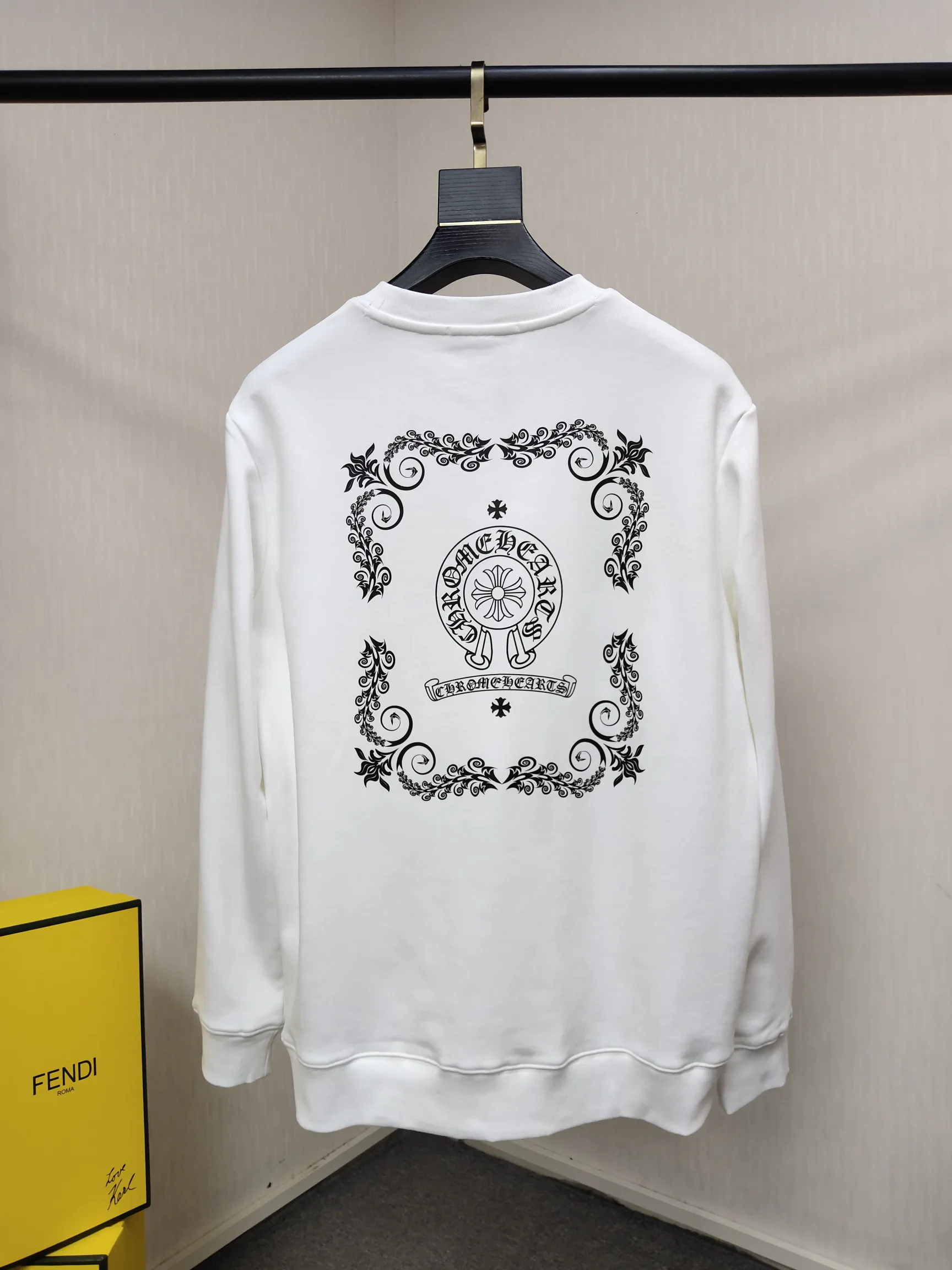 Свитшоты И Худи Мужские Chrome Hearts 233547