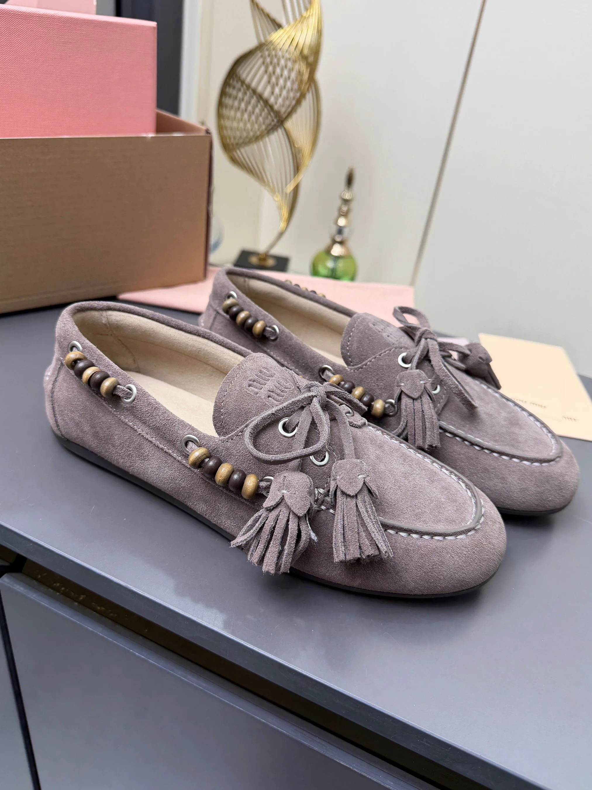 Лоферы И Мокасины Женские Miu Miu 11602267