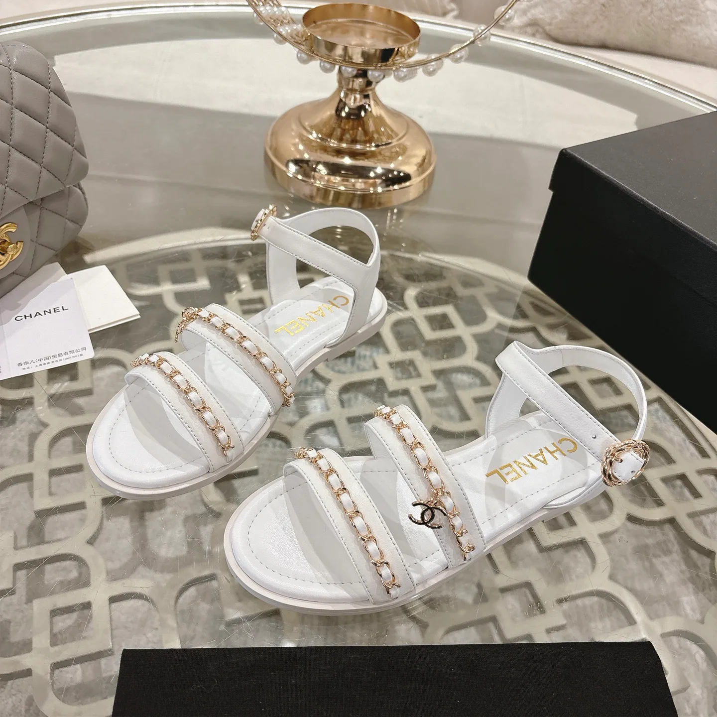 Сандалии Женские Chanel 380824