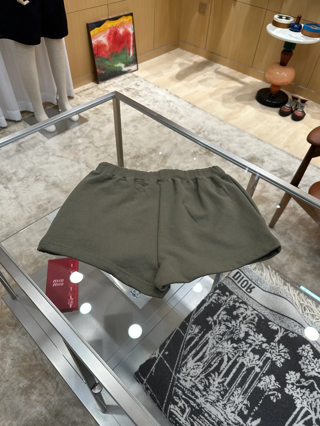 Шорты Мужские Miu Miu 17480527