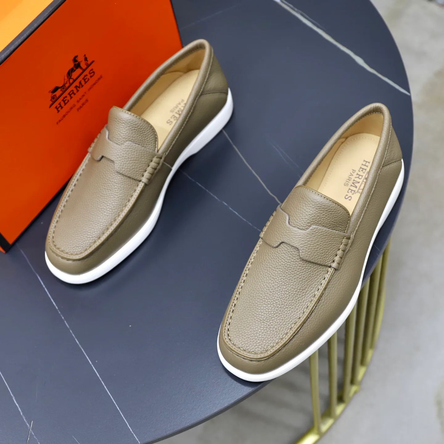 Лоферы И Туфли Мужские Hermes 18103079