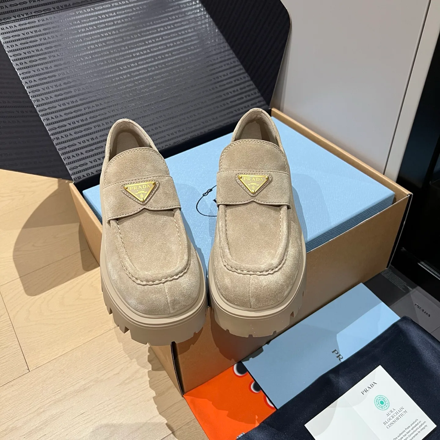 Лоферы Женские Prada 201376