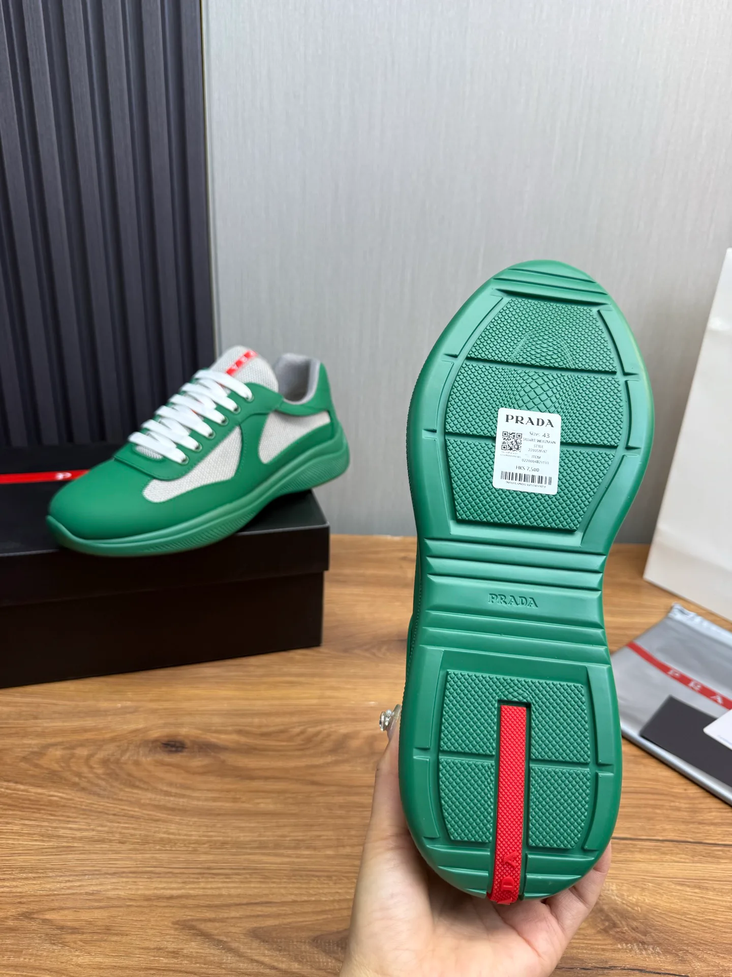 Кроссовки Женские Prada 1261592