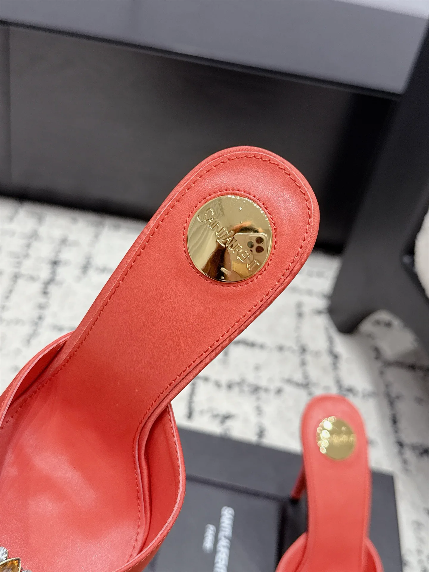 Мюли И Сабо Женские Saint Laurent 17946871