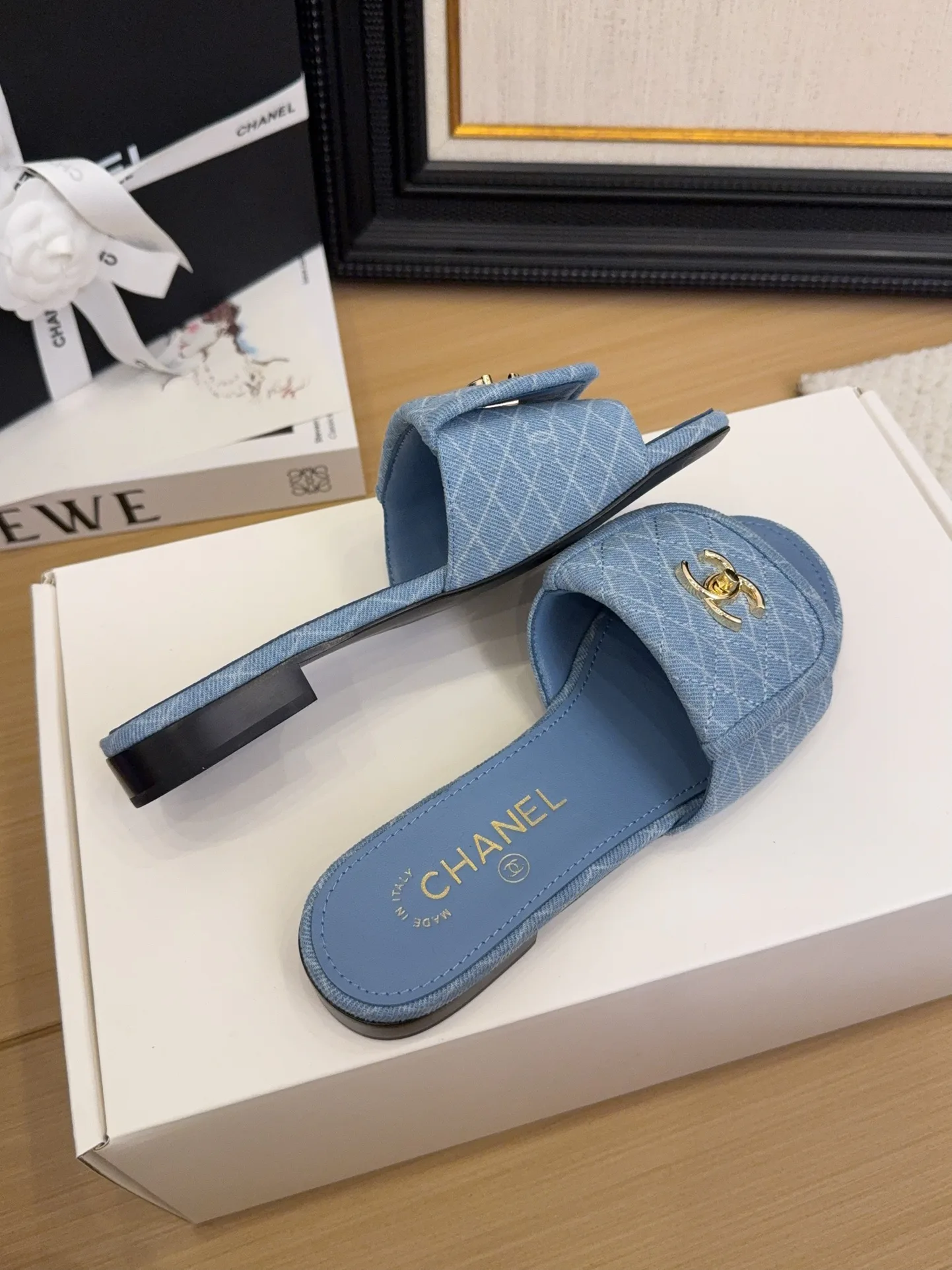 Шлепанцы Женские Chanel 926471