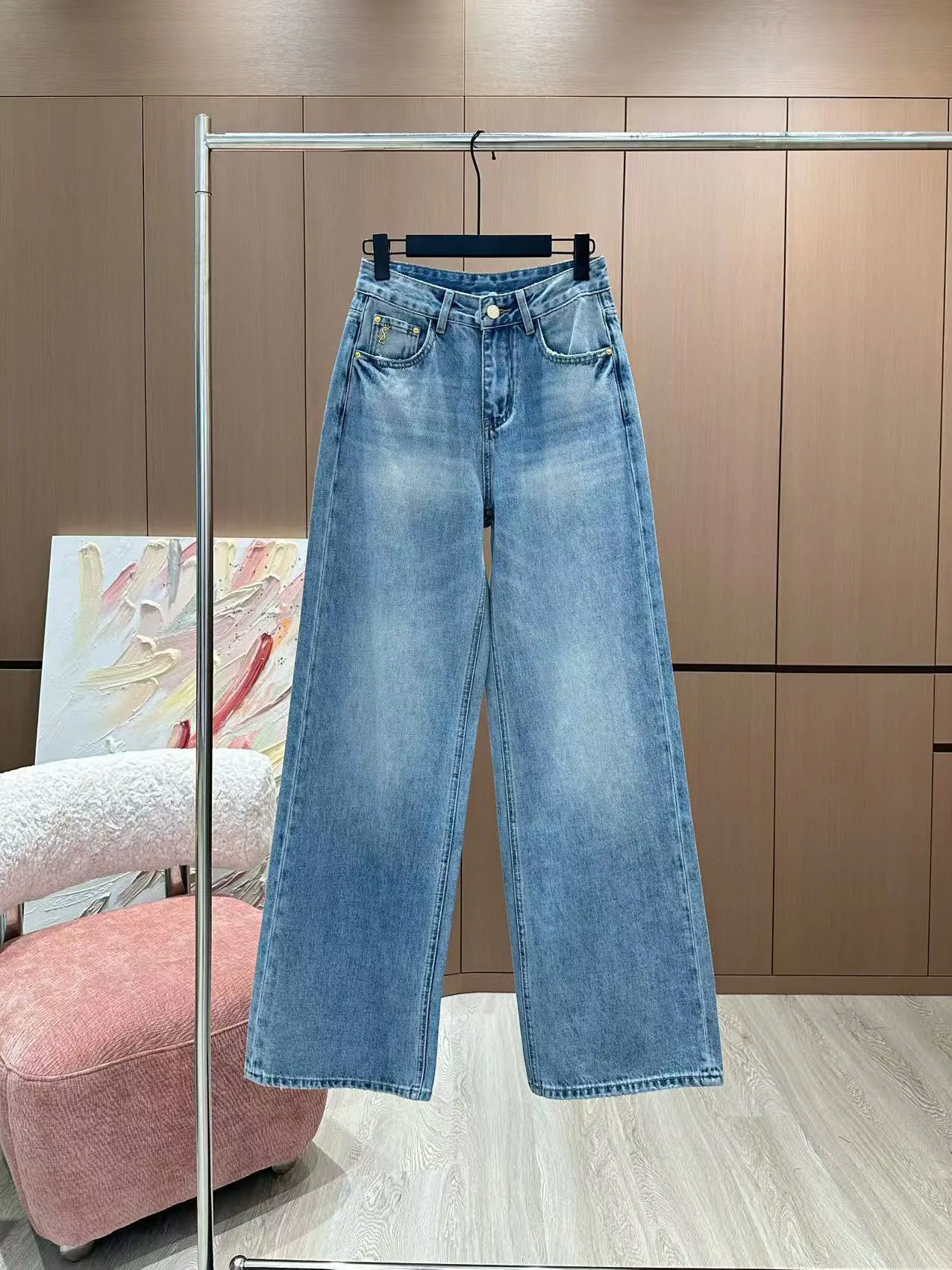 Джинсы Женские Saint Laurent 29612