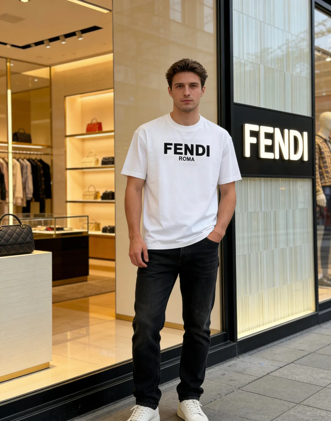 Футболки Мужские Fendi 13442037