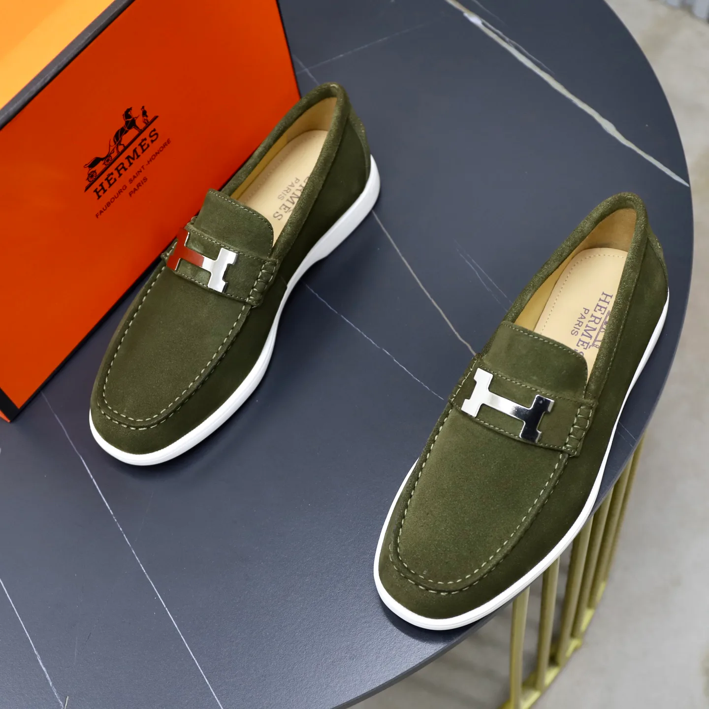 Лоферы И Туфли Мужские Hermes 18103104