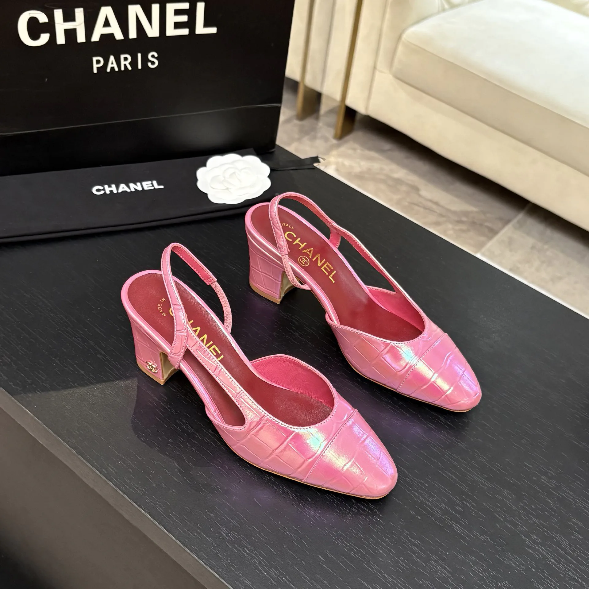 Босоножки Женские Chanel 19255441