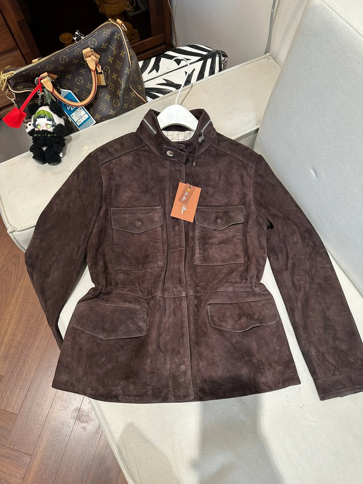 Кожаные Куртки И Дублёнки Женские Loro Piana 11679792