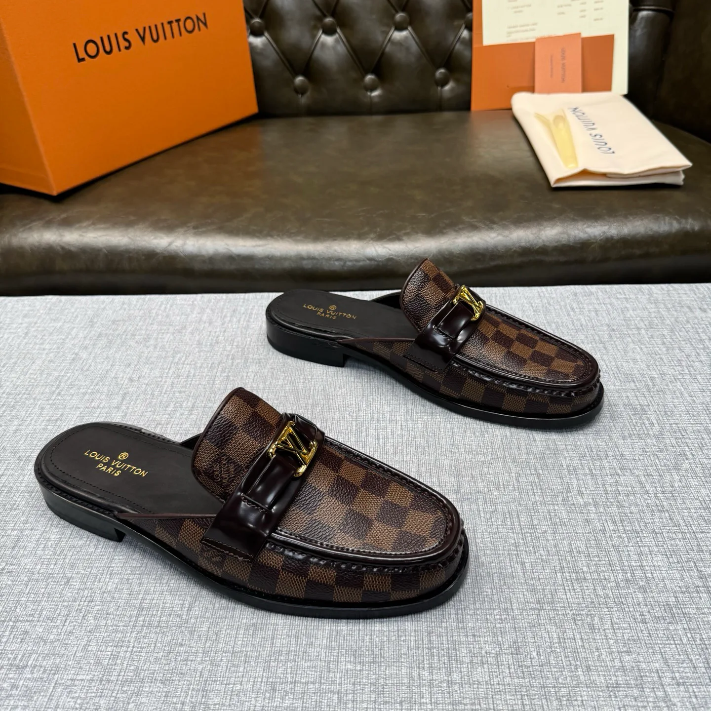 Мюли И Сабо Мужские Louis Vuitton 14859099