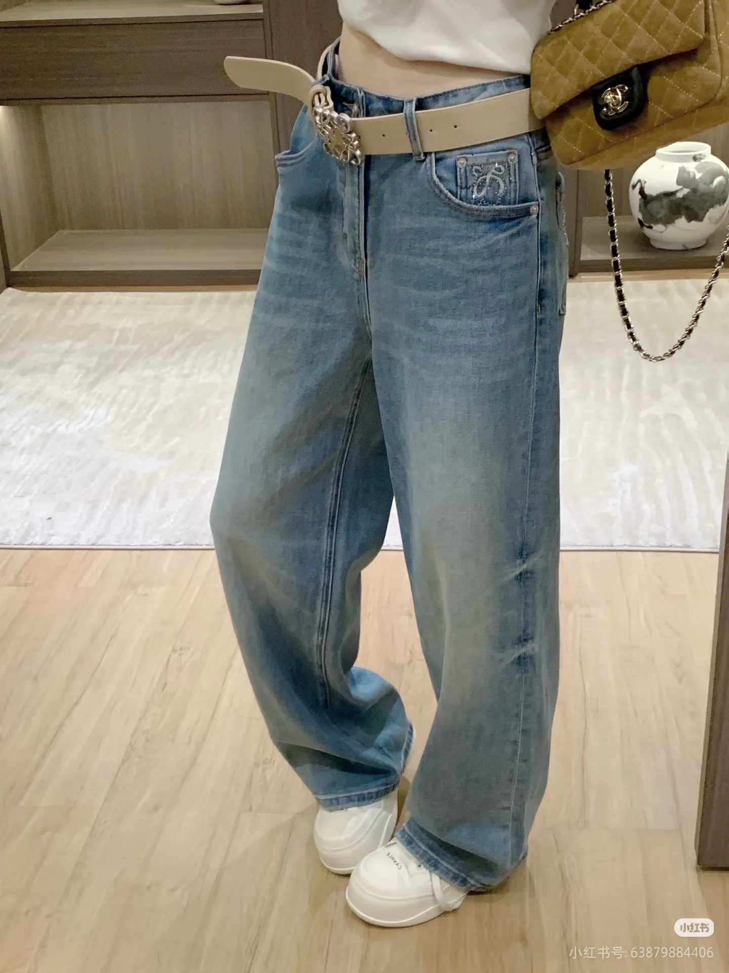 Джинсы Женские Loewe 4960672