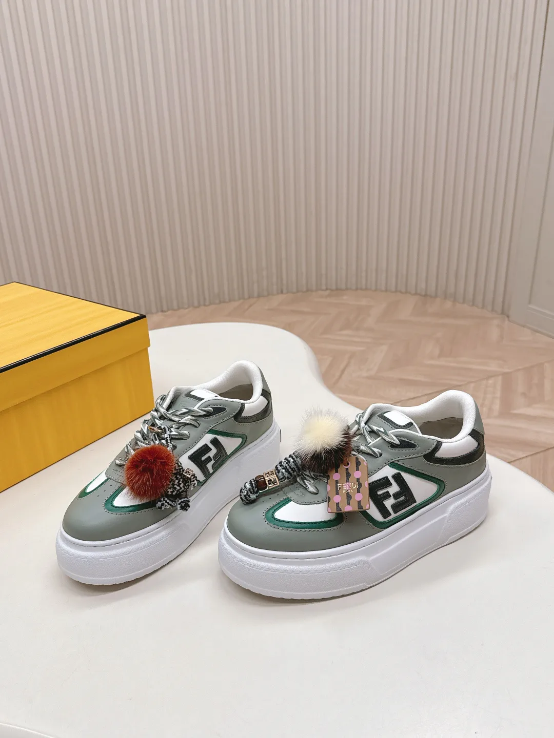 Кеды Женские Fendi 353140