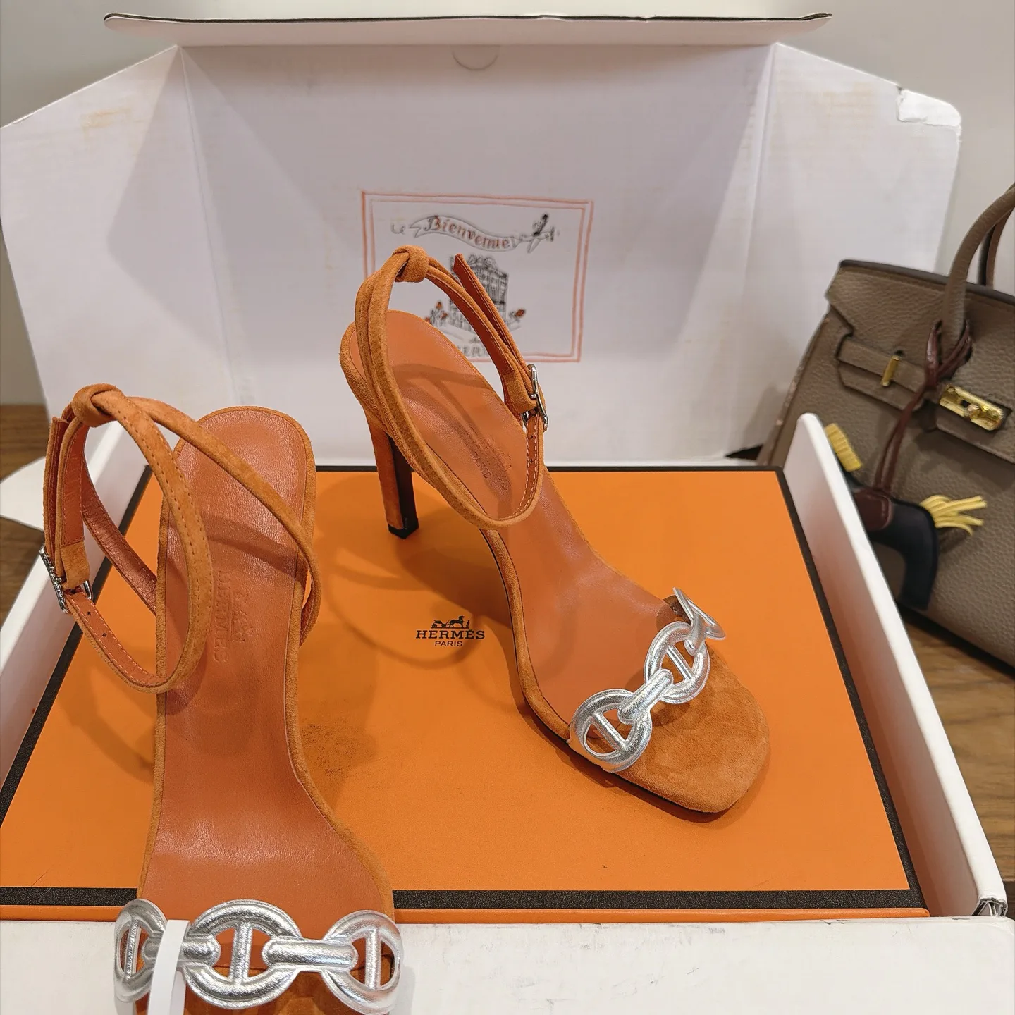 Босоножки Женские Hermes 19586081