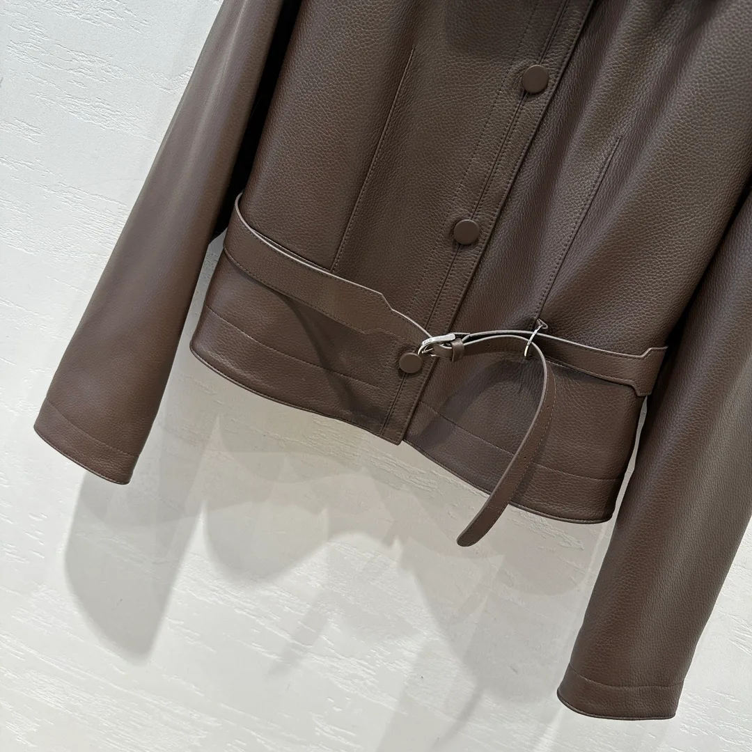 Кожаные Куртки И Дублёнки Женские Hermes 10037685