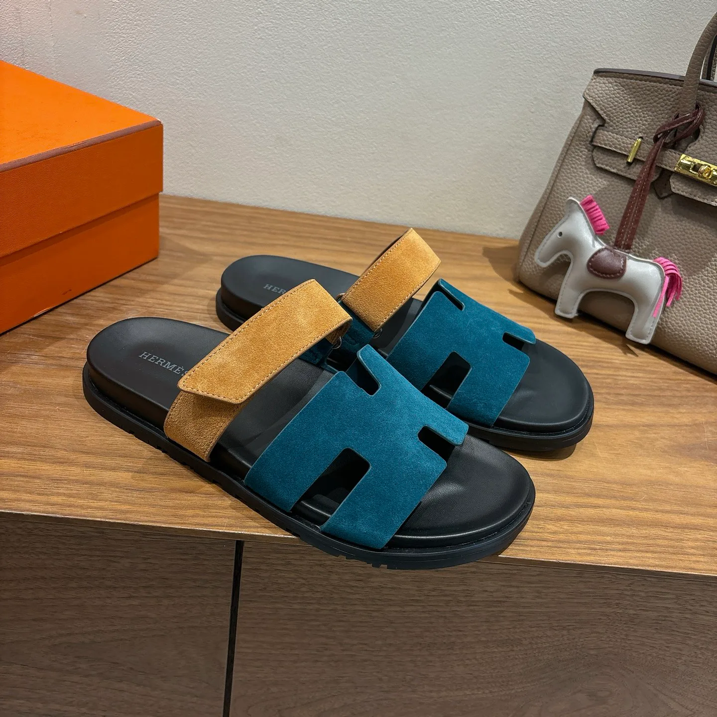 Шлепанцы Мужские Hermes 491605