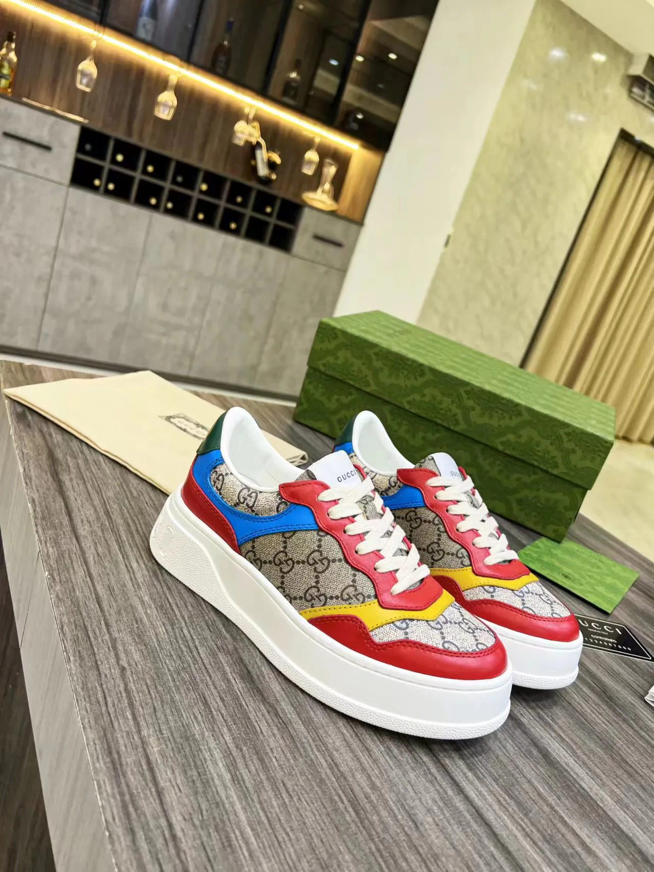 Кеды Женские Gucci 5402037