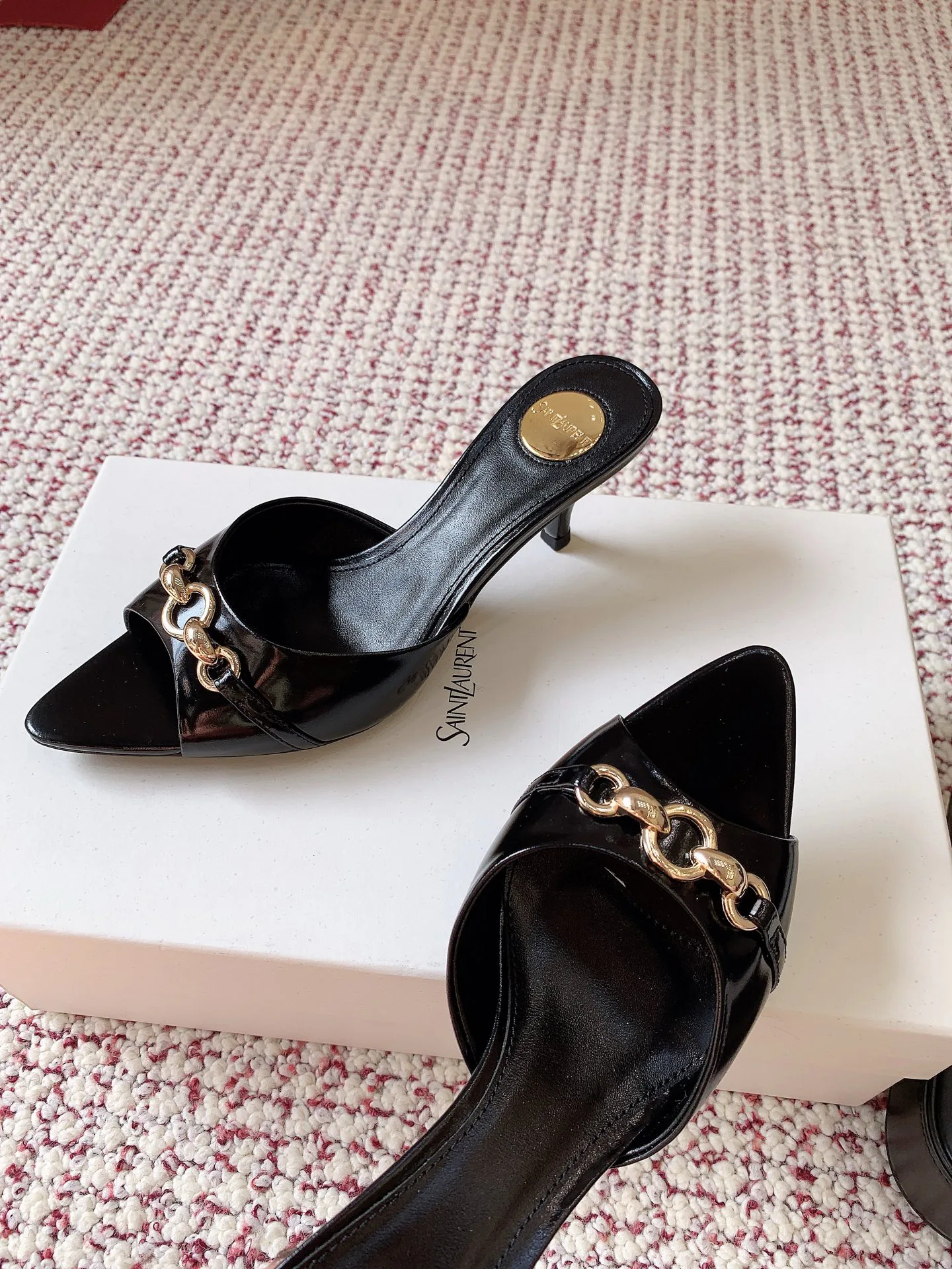 Босоножки Женские Saint Laurent 11923858
