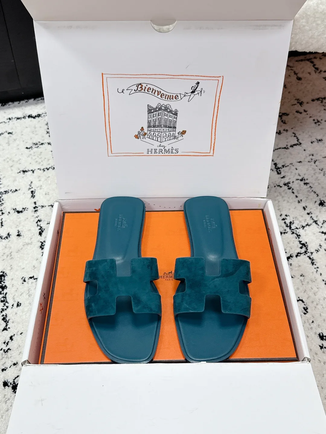 Шлепанцы Женские Hermes 814543