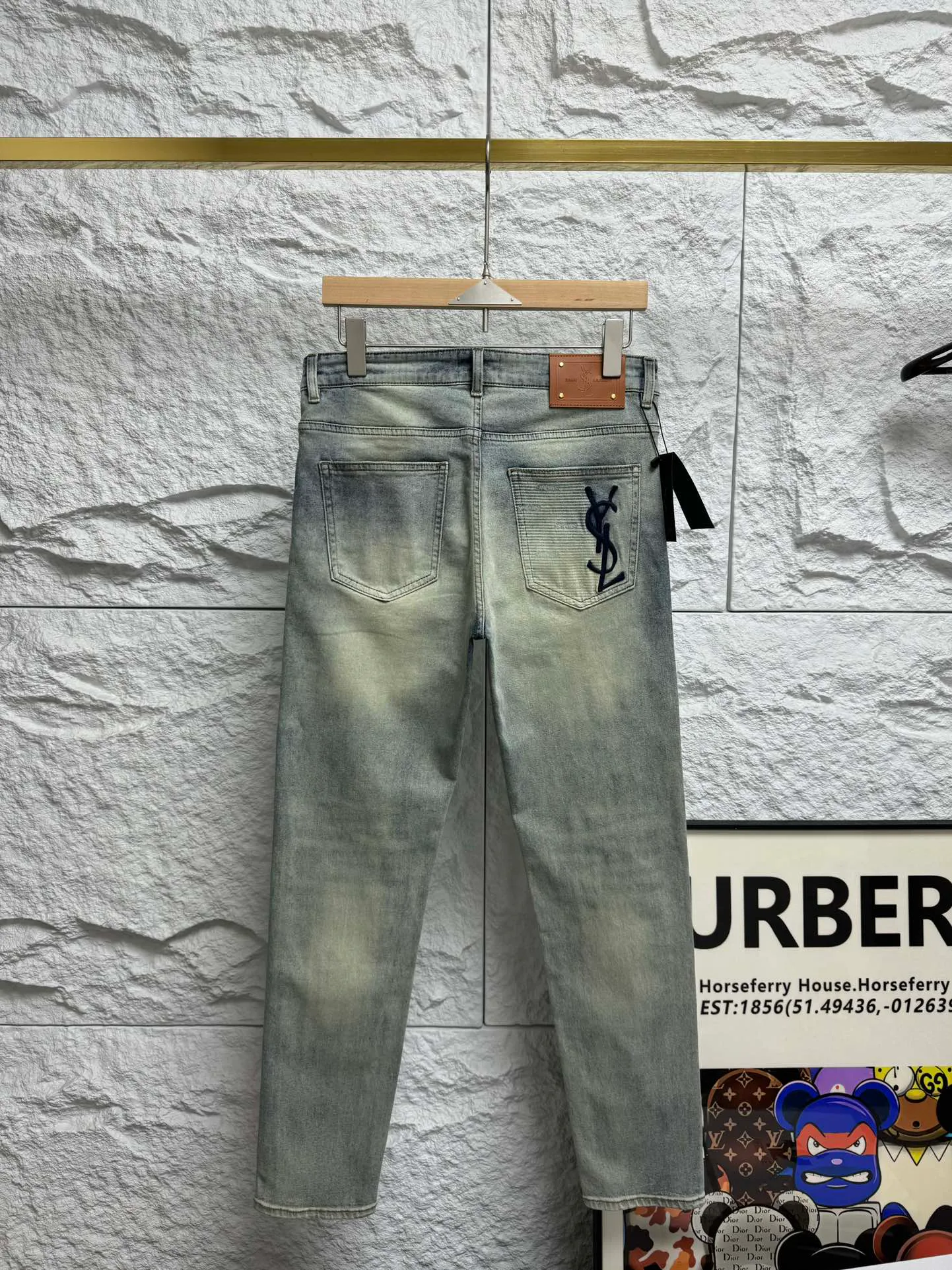 Джинсы Мужские Saint Laurent 11480517