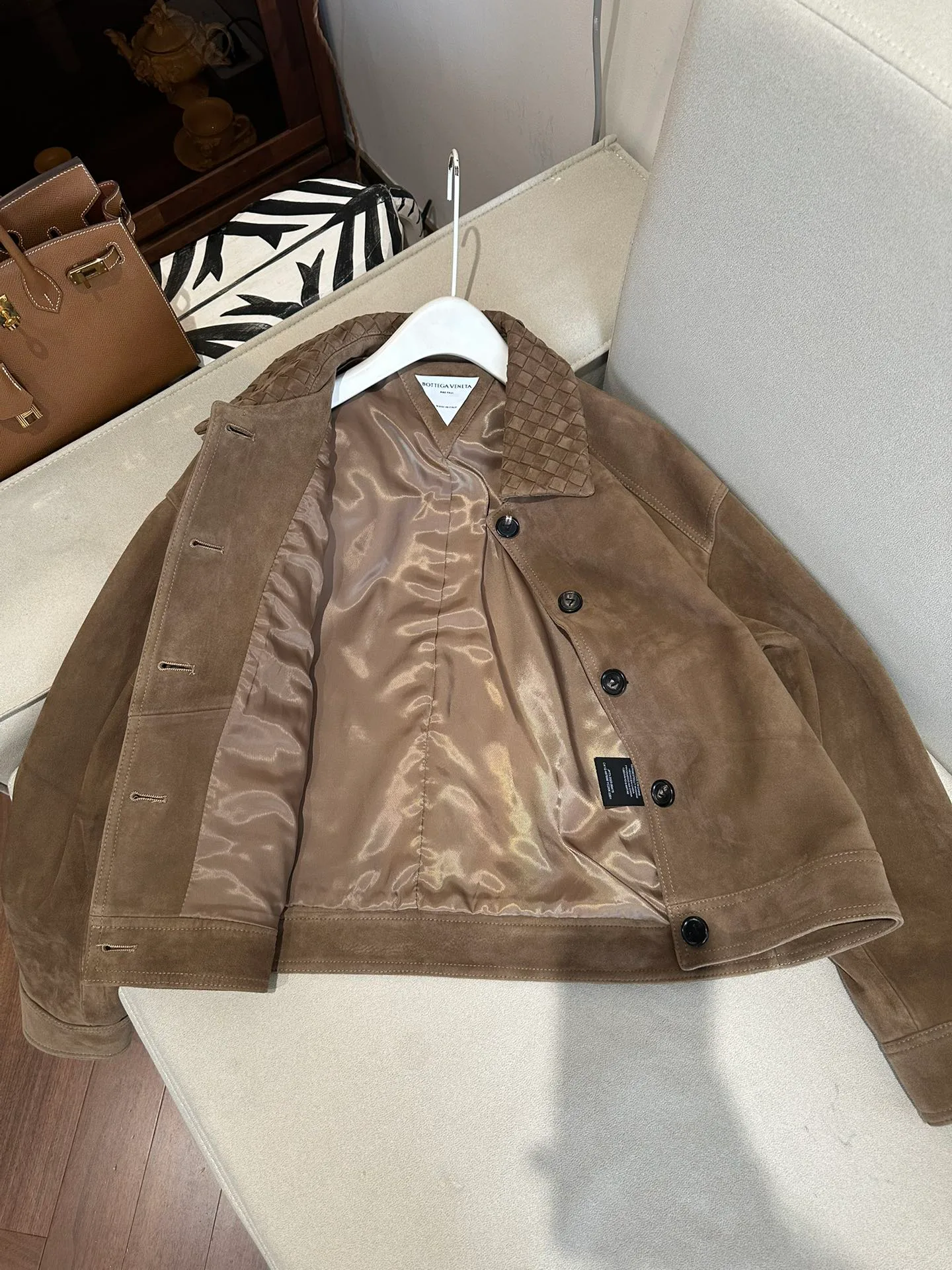 Кожаные Куртки И Дублёнки Женские Bottega Veneta 11460770