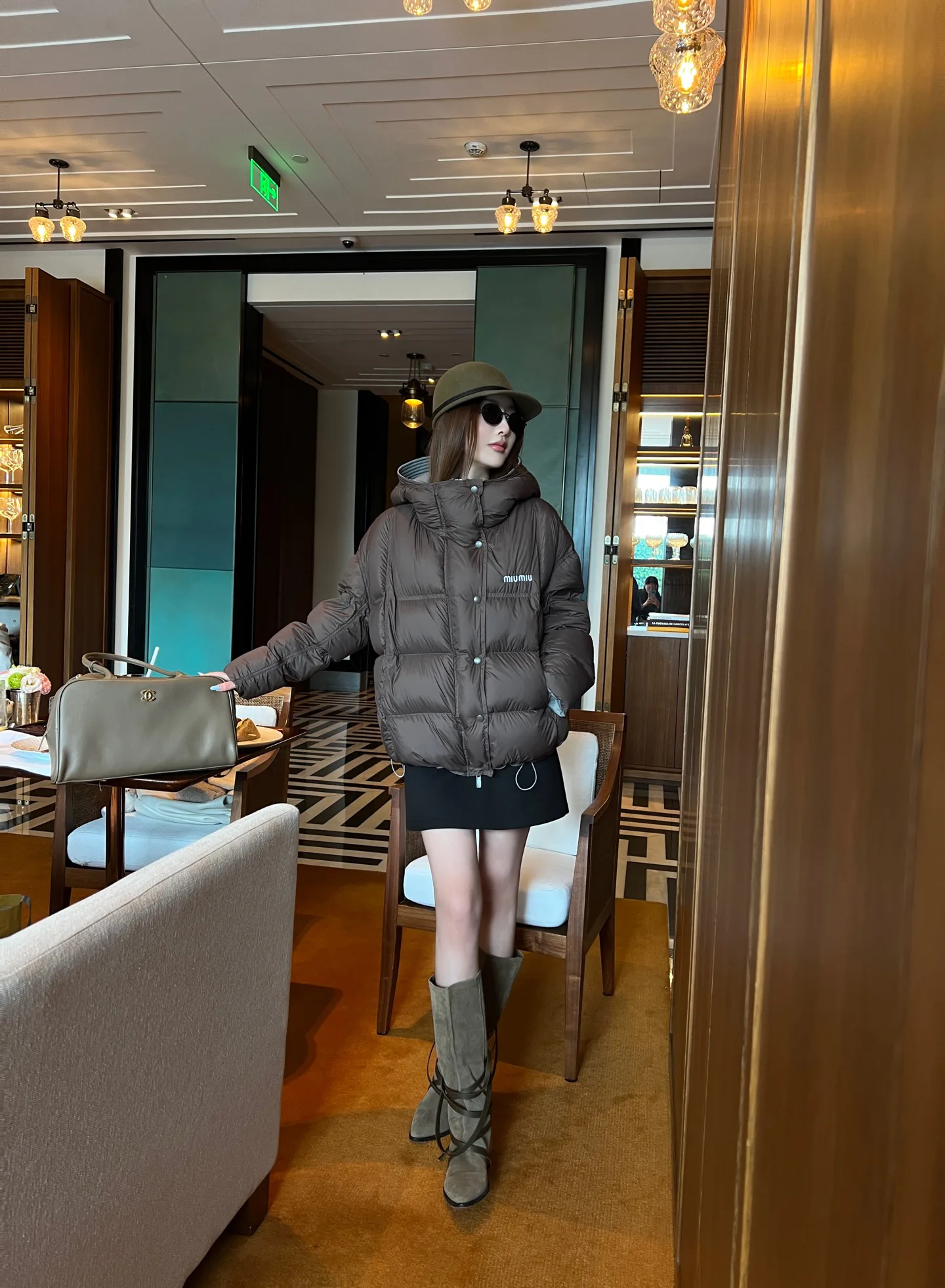 Куртки И Пуховики Женские Miu Miu 18710740