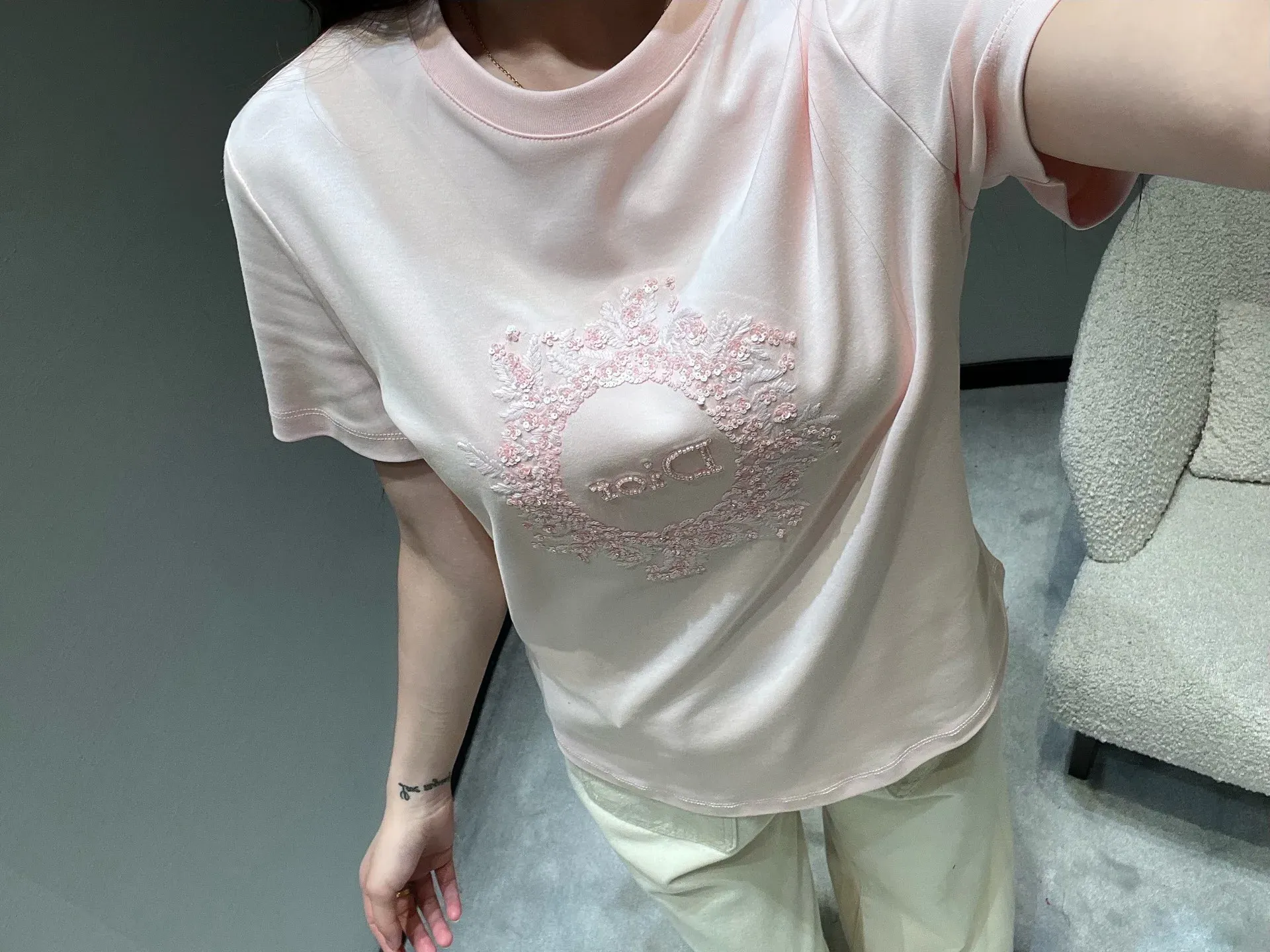 Футболки Женские Christian Dior 5066663