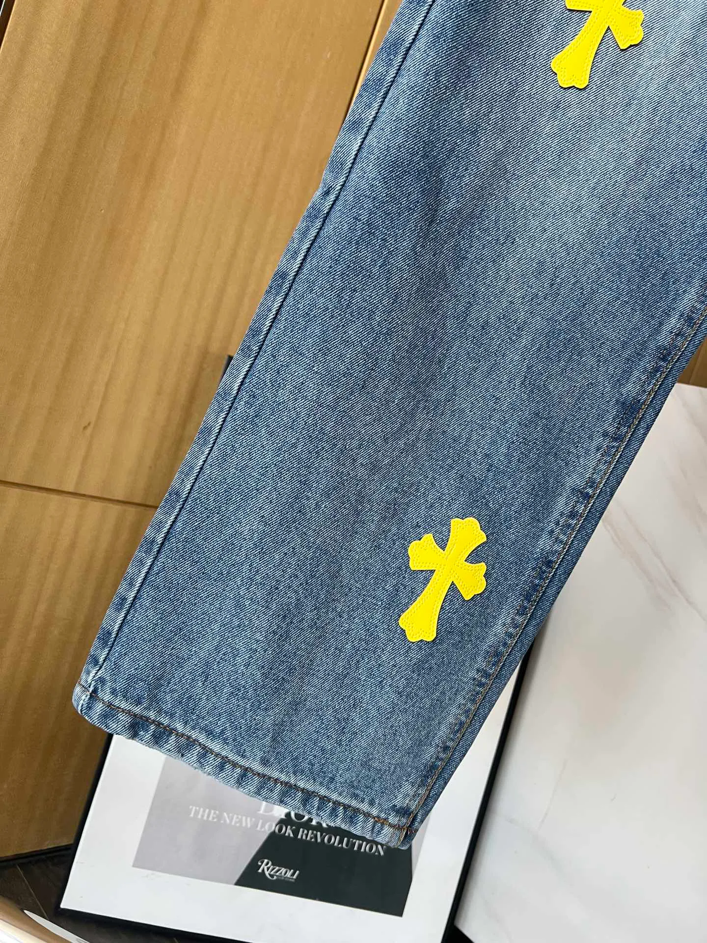 Джинсы Женские Chrome Hearts 24898