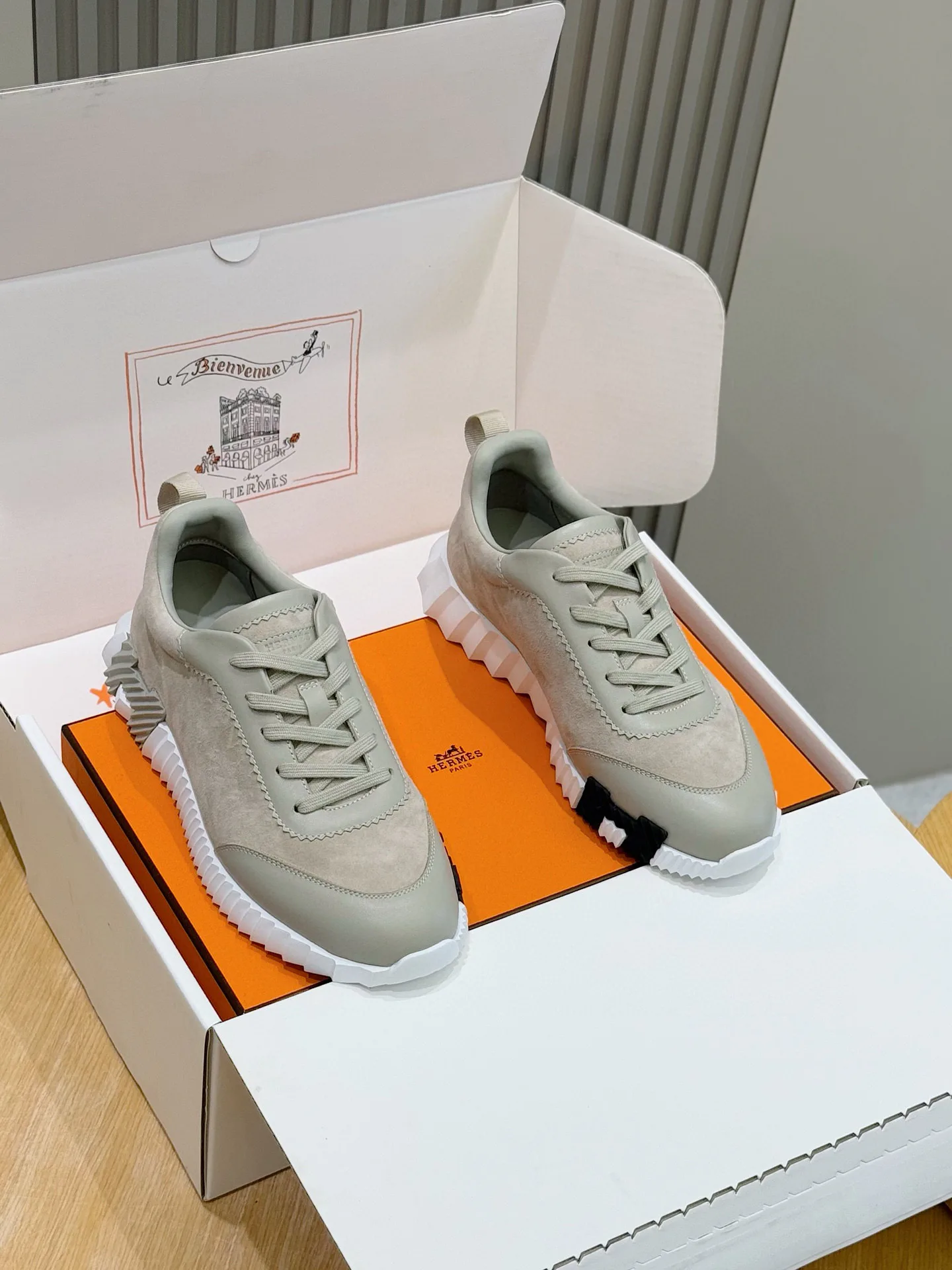 Кроссовки Мужские Hermes 70737