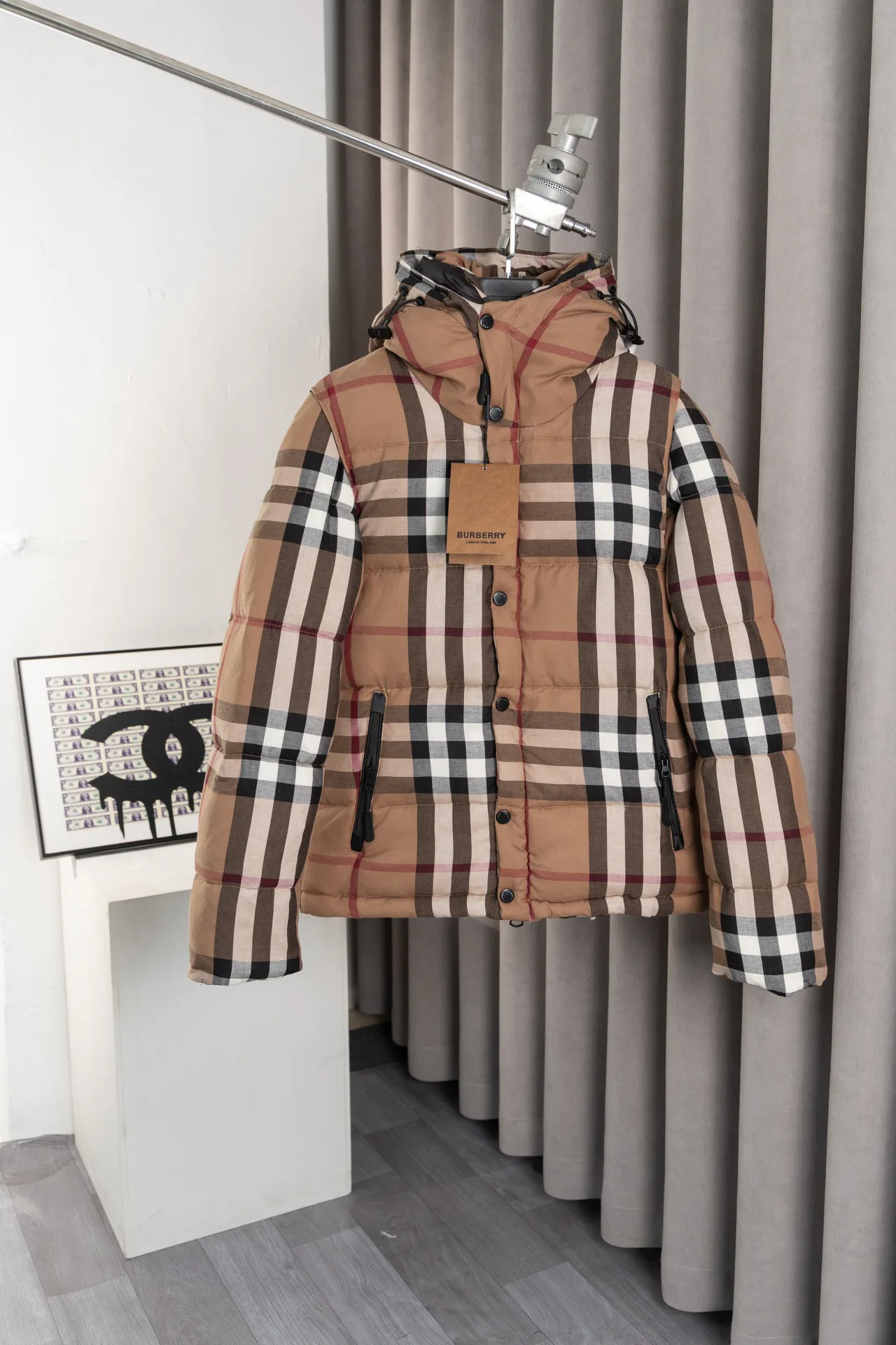 Куртки И Пуховики Женские Burberry 6378581