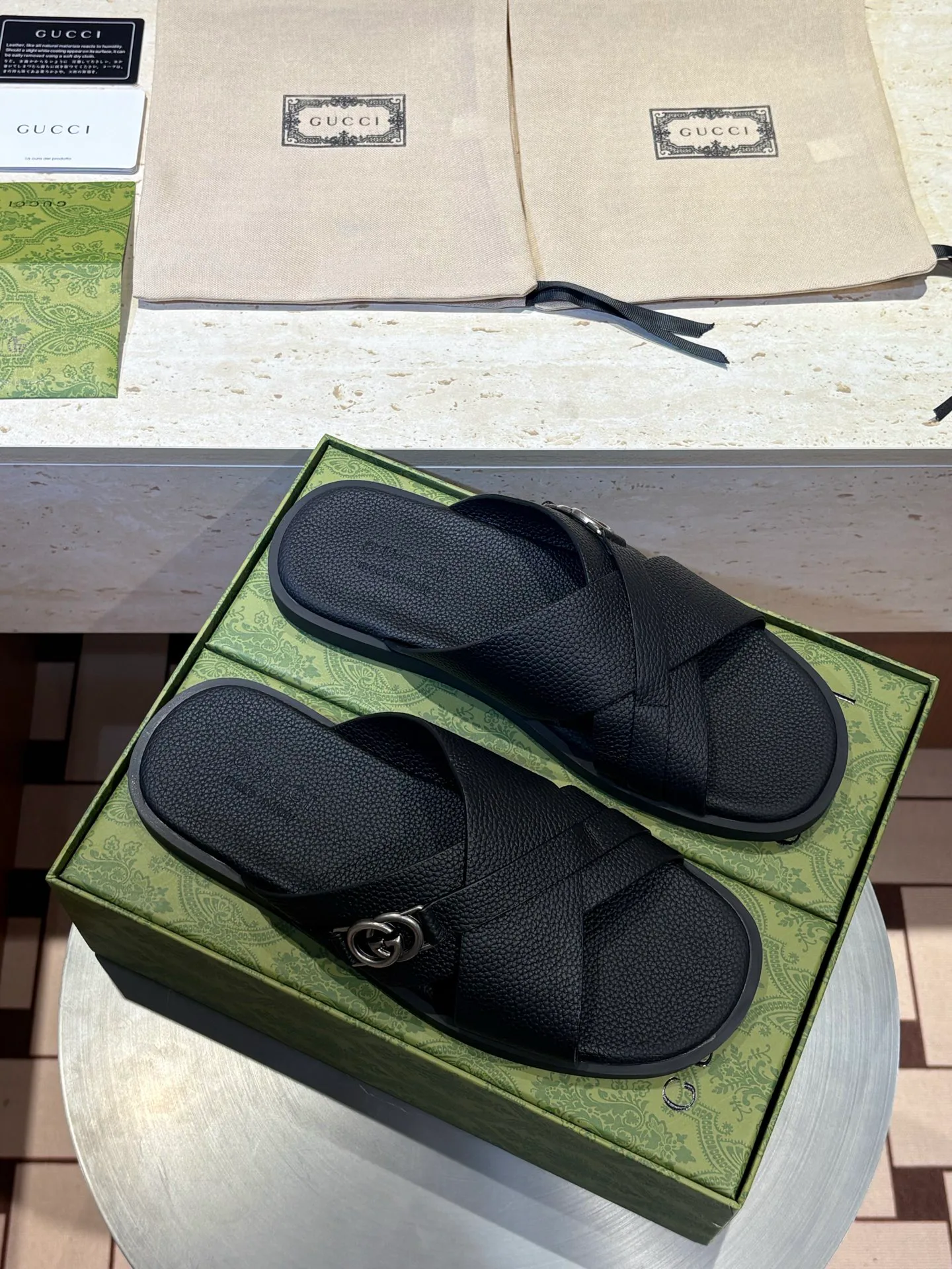 Сандалии Мужские Gucci 13164587