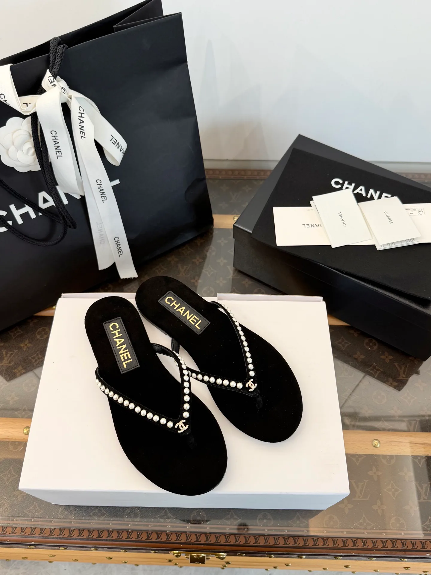 Шлепанцы Женские Chanel 13556802