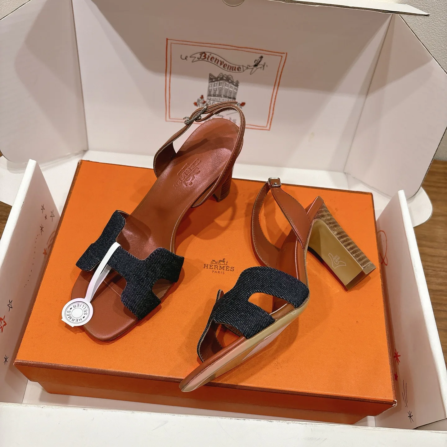 Босоножки Женские Hermes 11514497