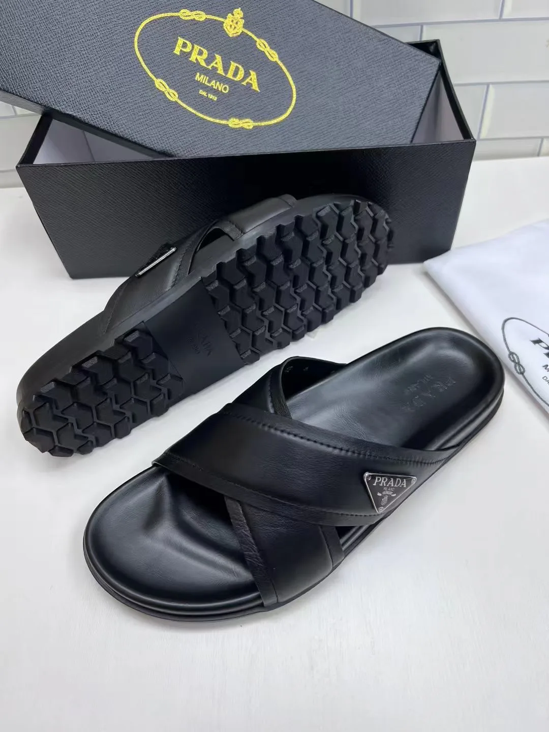 Шлепанцы Мужские Prada 17037955