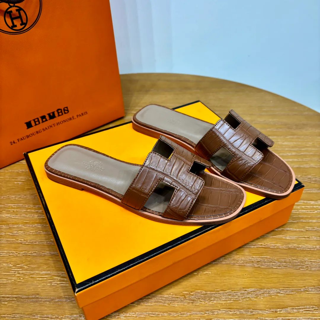 Шлепанцы Женские Hermes 4556174