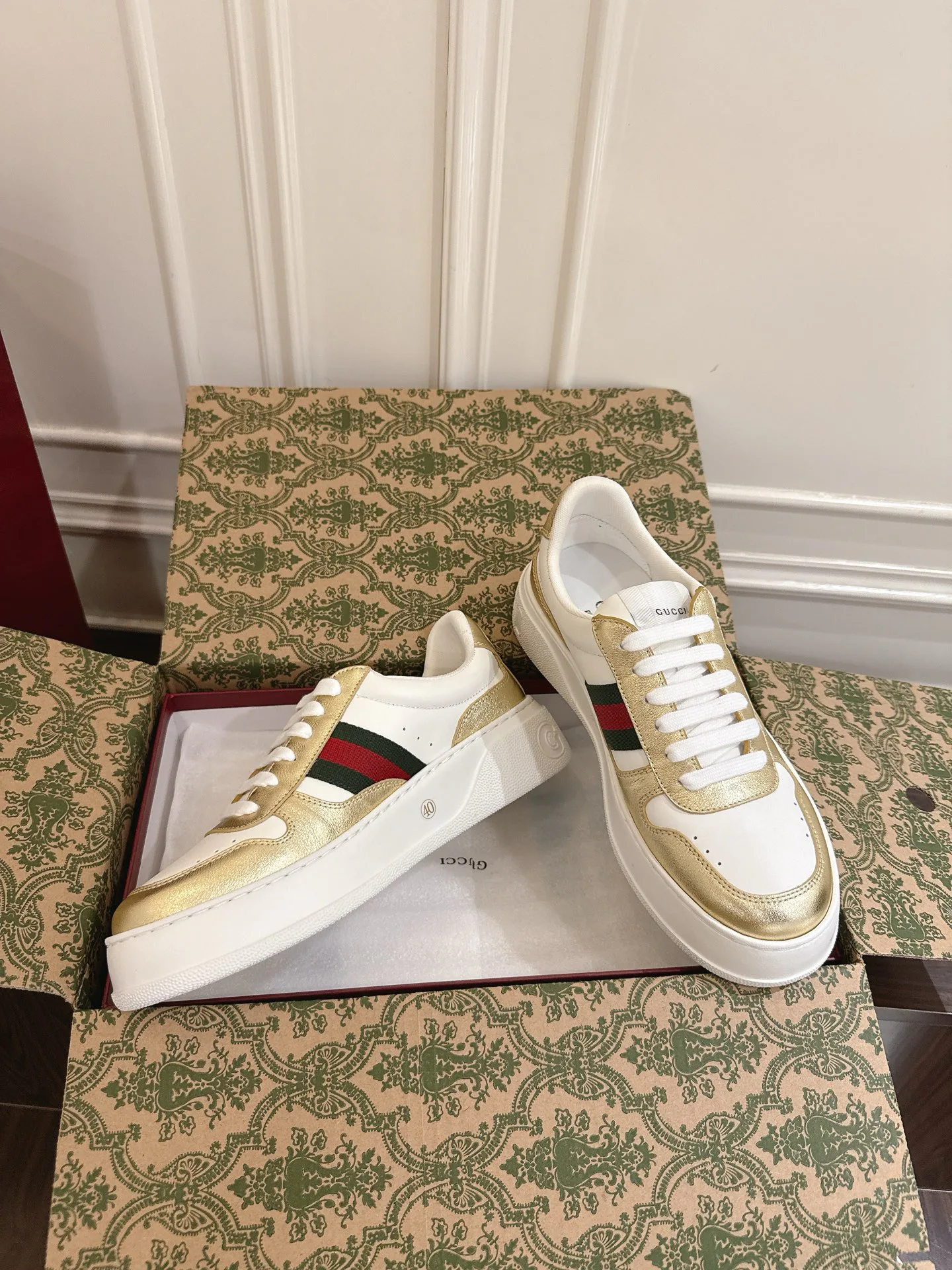 Кеды Женские Gucci 455380